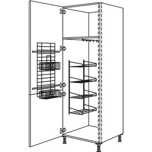 Nobilia Besen-- Geraeteschrank NHSB60-1 21169