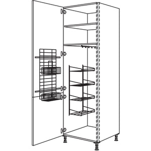 Nobilia Besen-- Geraeteschrank NHSB60-3 53169