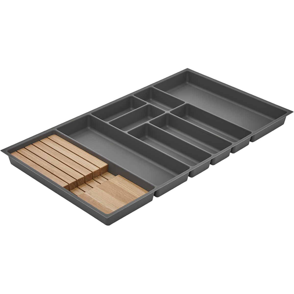 nobilia Besteckeinsatz Depot mit Messerblock BE-M120D 10030