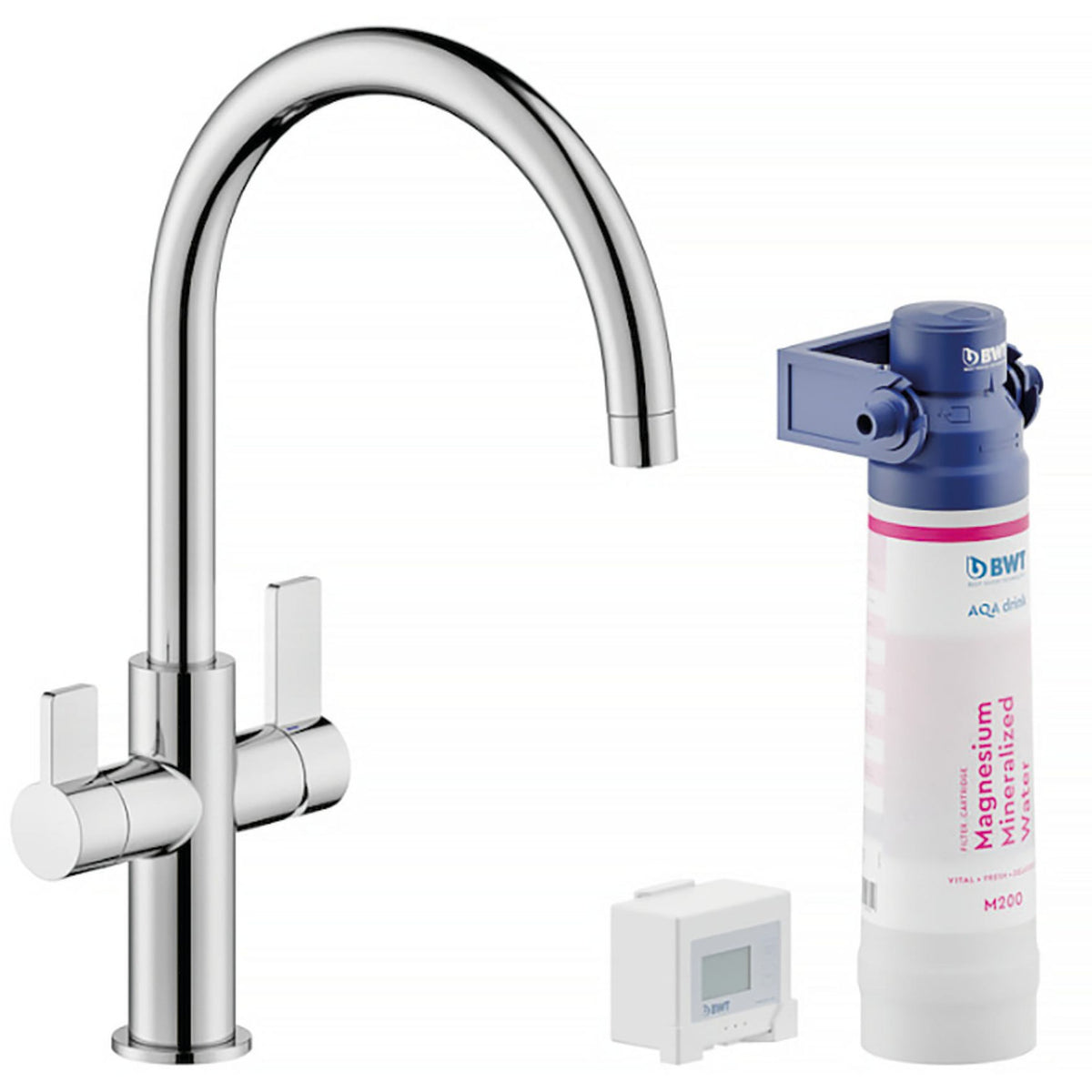 Nobilia CARLO NOBILI- Filtersystem SORGENTE FILTRA mit Hochdruck- Doppelhebelmischbatterie- C- 17901 17901