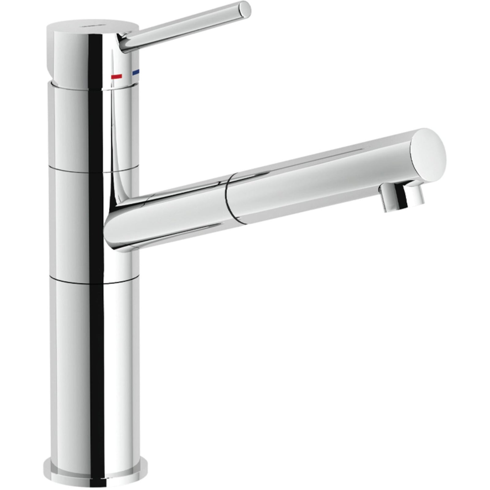 CARLO NOBILI: Grifo monomando de alta presión Snow con ducha, grifo mezclador 17660