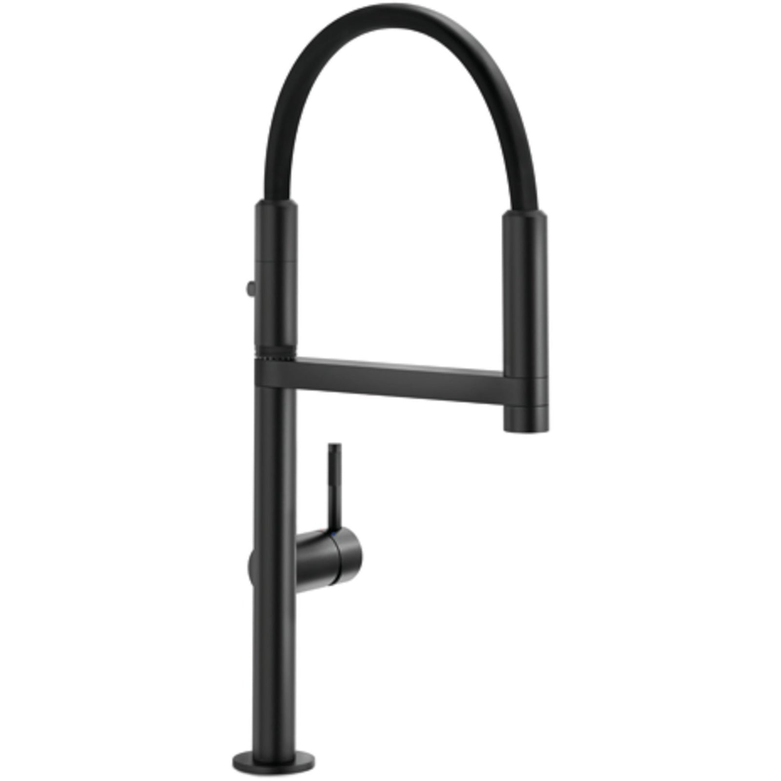 CARLO NOBILI: Mezclador monomando de alta presión Move con ducha, grifo negro 17792 18,3 cm