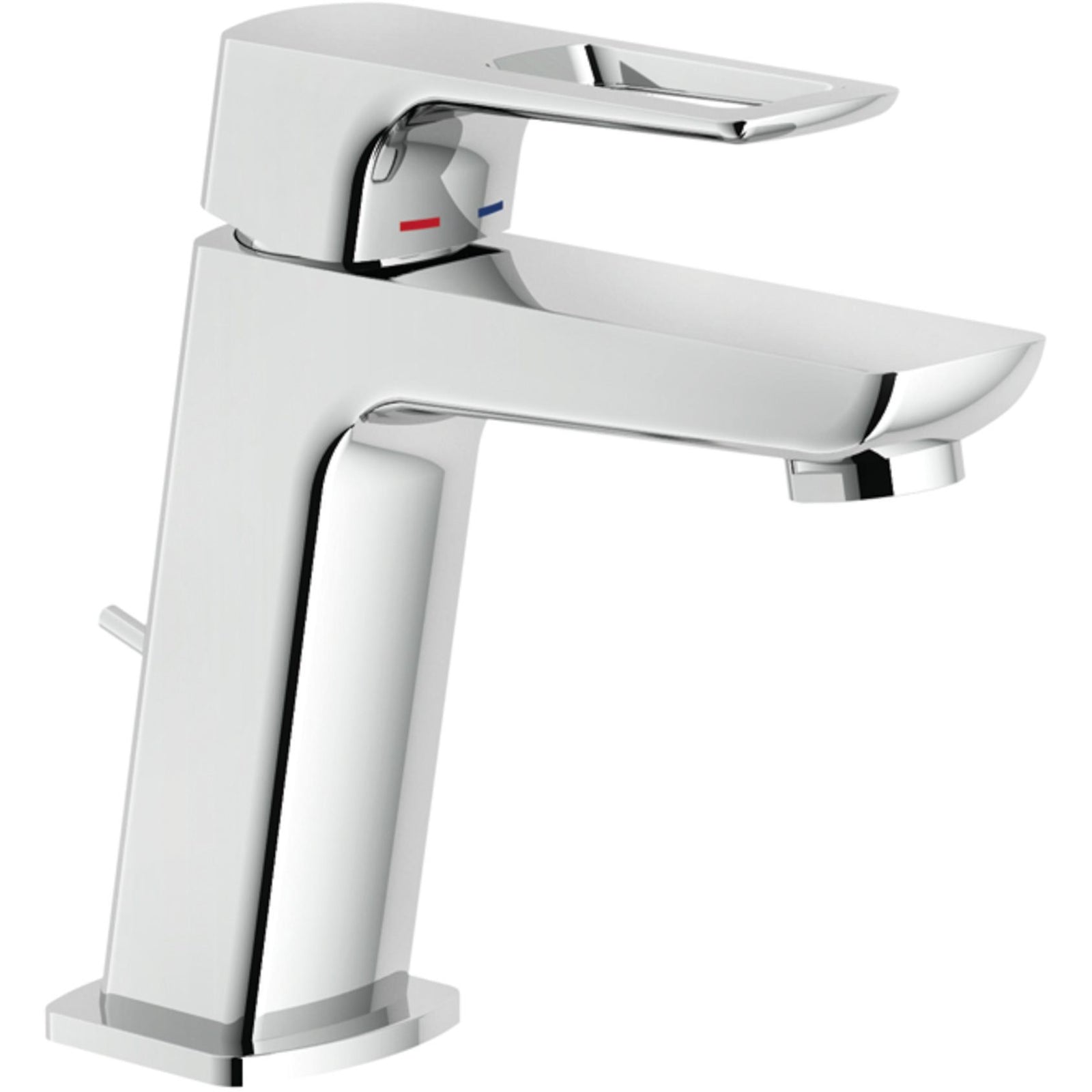 CARLO NOBILI : Mitigeur monocommande pour lavabo ACQUARIO, haute pression chromé 17717 11,7 cm