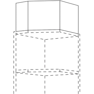 Nobilia Deckenabschlussblende DB-WRA 463