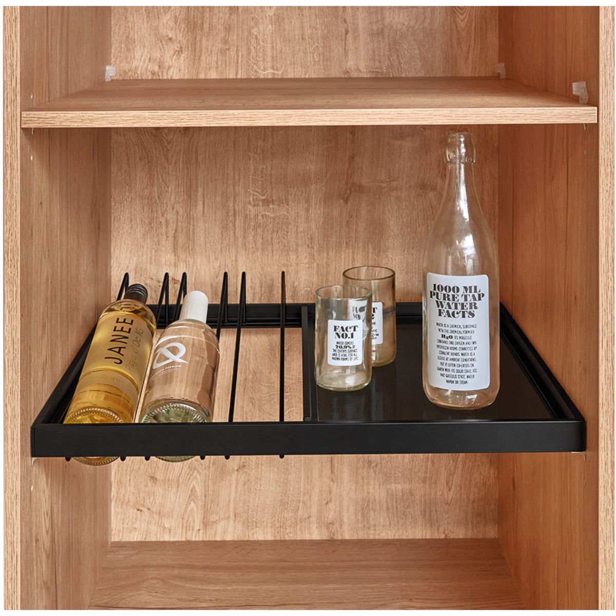 Nobilia Designboden Taro mit Flaschen- und Glasablage DBT-FGA60-46 15405