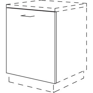 Nobilia Durchgehende Tuerfront für vollintegrierte Geschirrspüler GSBD45-I 39820