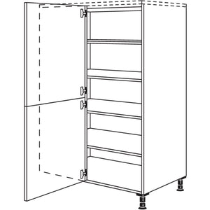 Nobilia Eck-Highboard HDE100-45 25505