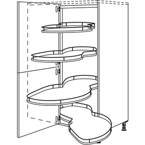 Nobilia Eck-Highboard HDESA100-50 25579