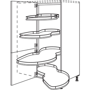 Nobilia Eck-Highboard HESA100-50 20579