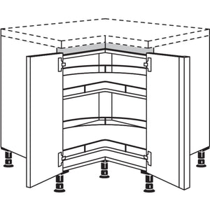 Nobilia Eckschrank NUETK92 51089