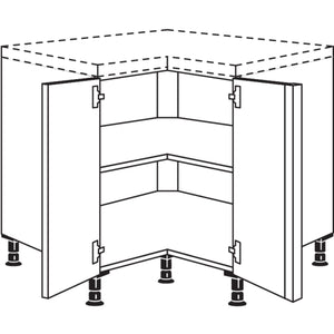 Nobilia Eckschrank UDTE80 31292