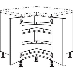 Nobilia Eckschrank UEDTK90 31289