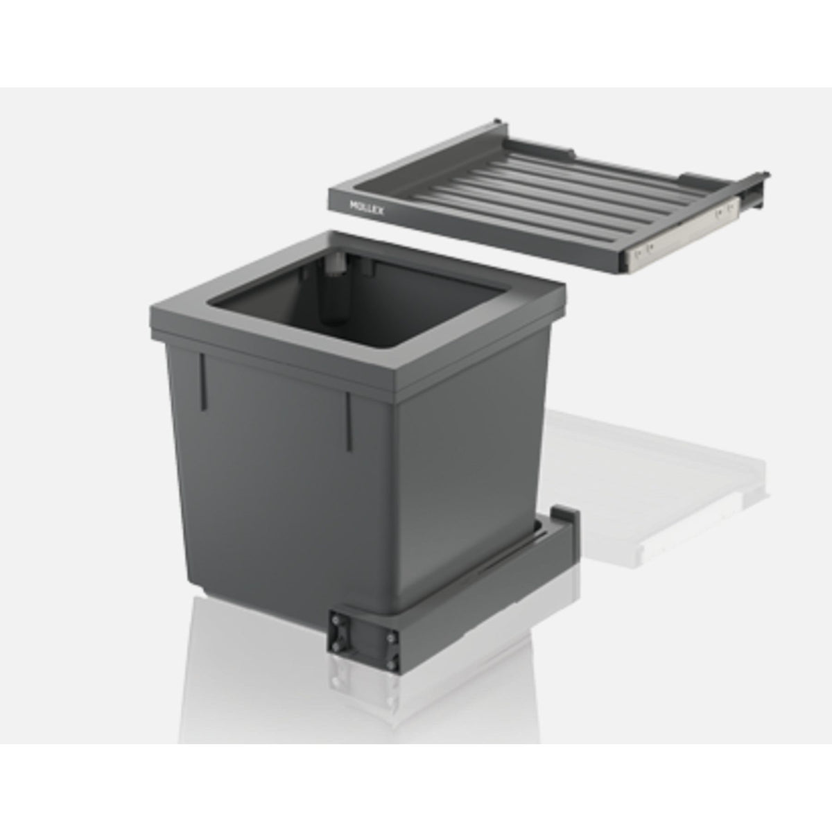 Nobilia Einbau-Abfallsammler -X-Line- X45 M35 Basic AS9429 9429