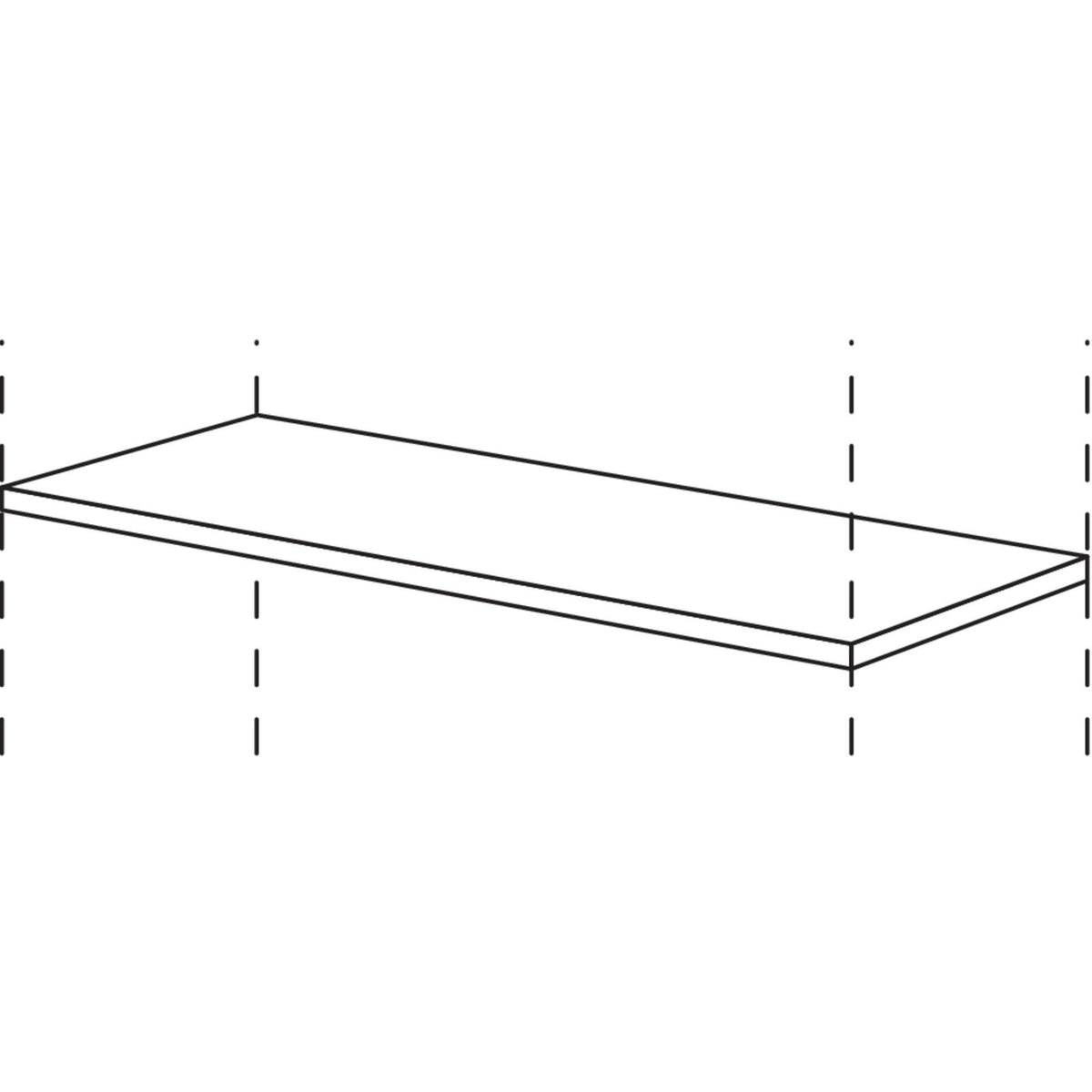 Nobilia Einlegeboden für Wandschränke EB-W15 29005