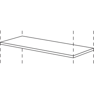 Nobilia Einlegeboden fuer Wandschraenke mit Parallelanschlag- Falt-Lifttueren und EB-WFLS60 29046