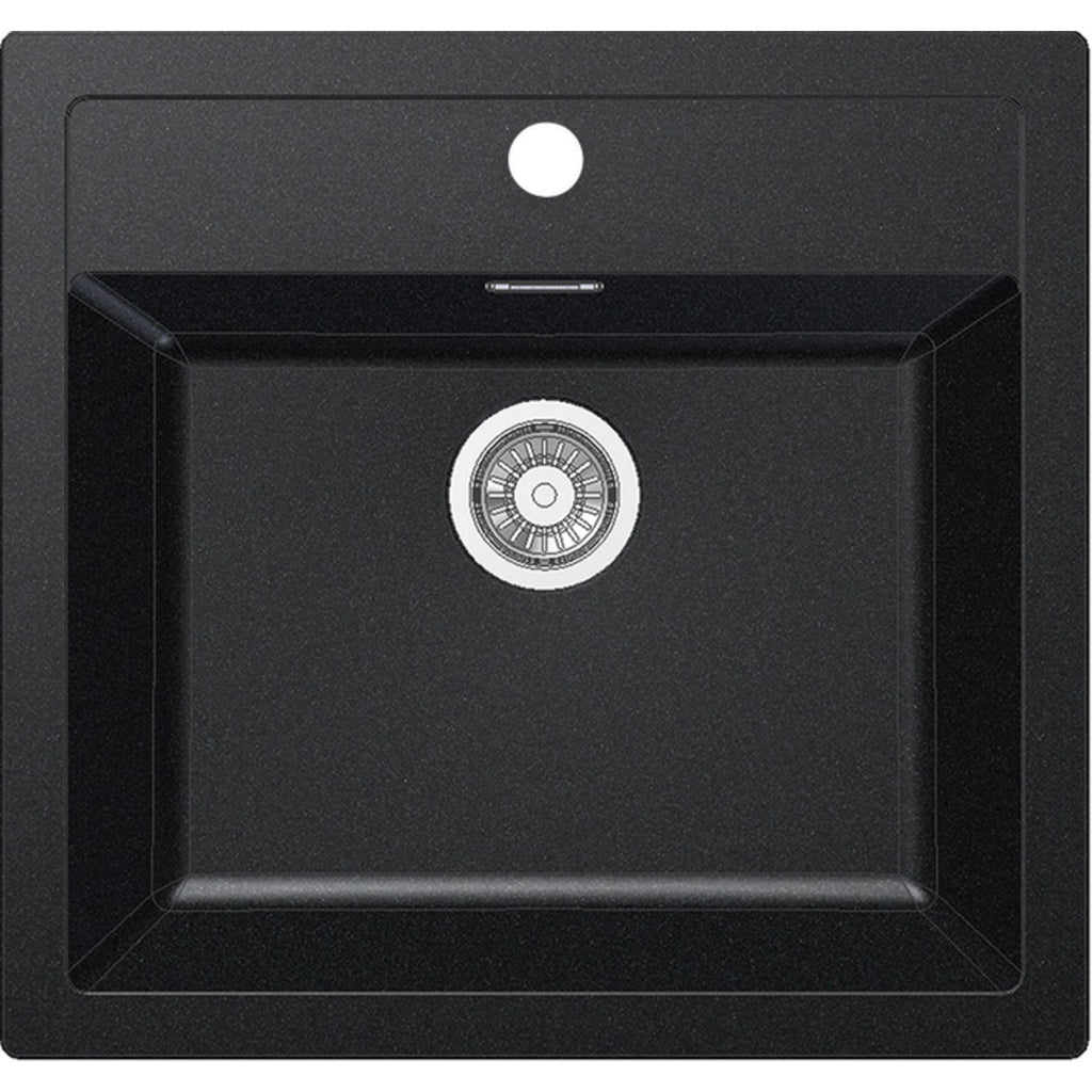 FRANKE: Inbouwspoelbak Sirius SID 610, van Tectonite Carbon 87516