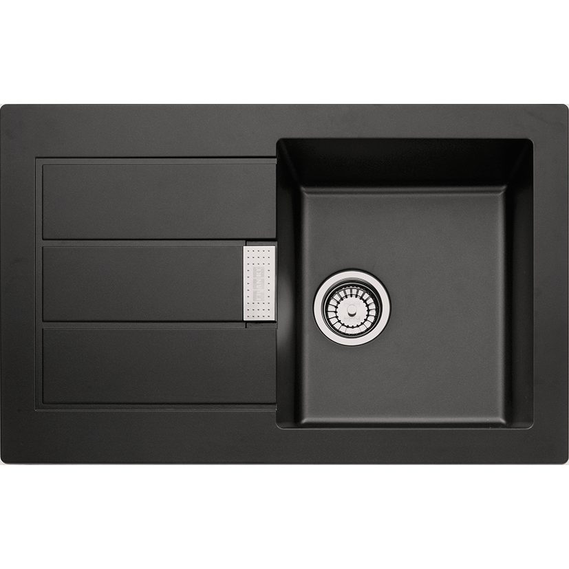 Nobilia FRANKE FRANKE- Einbauspuele Sirius S2D 611-78- aus Tectonite  Carbon 87530 87530