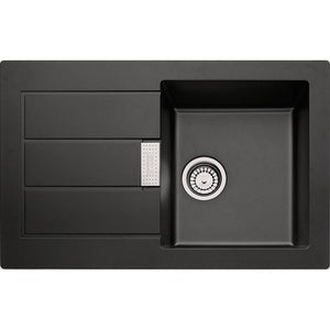 Nobilia FRANKE FRANKE- Einbauspuele Sirius S2D 611-78- aus Tectonite  Carbon 87530 87530