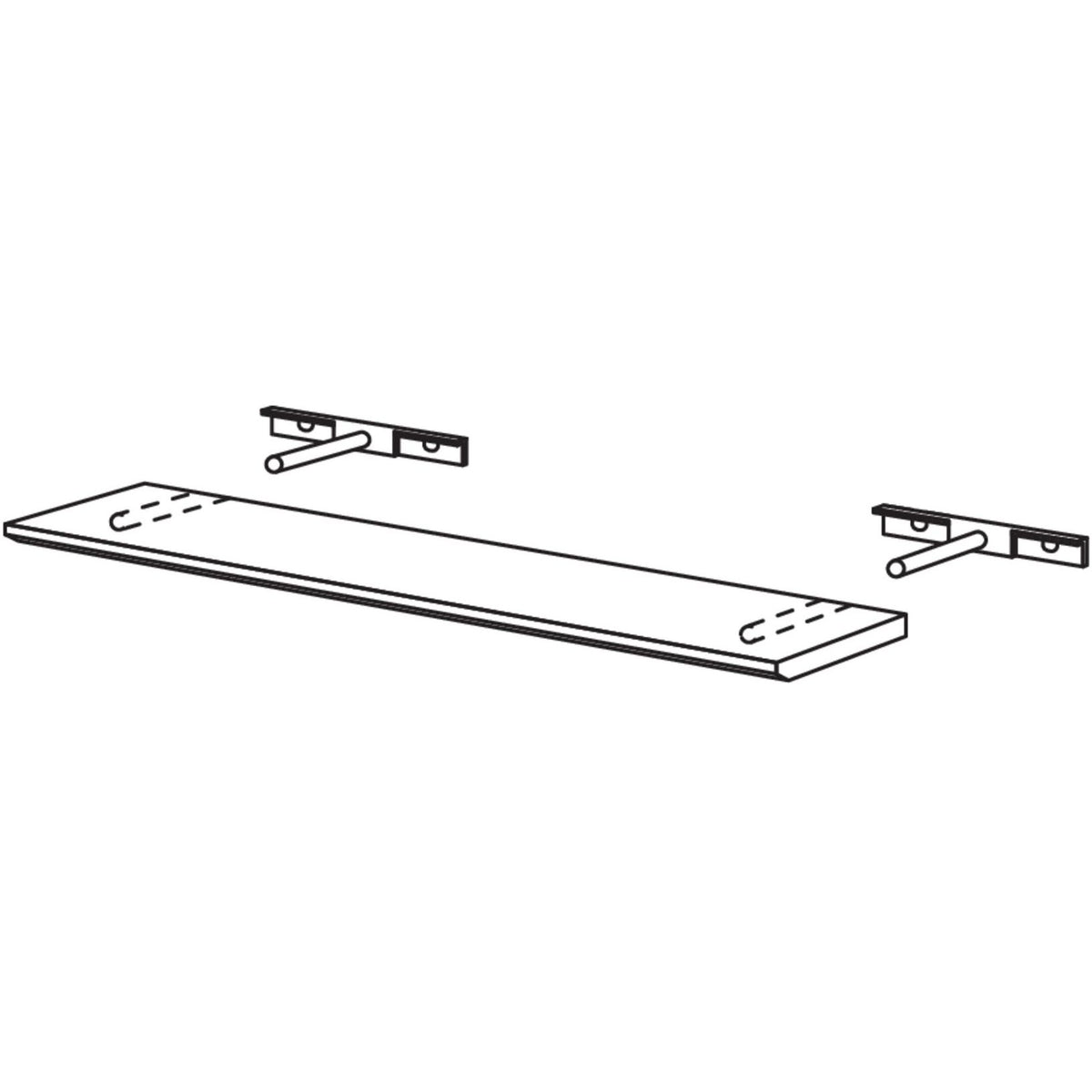 Nobilia Facetten-Steckbord- 16 mm stark WBF1640 16031