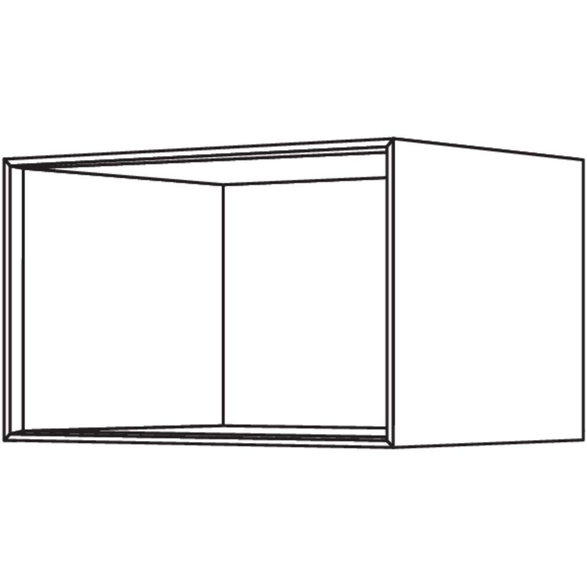 nobilia facet shelf BWFR40-43 40 cm