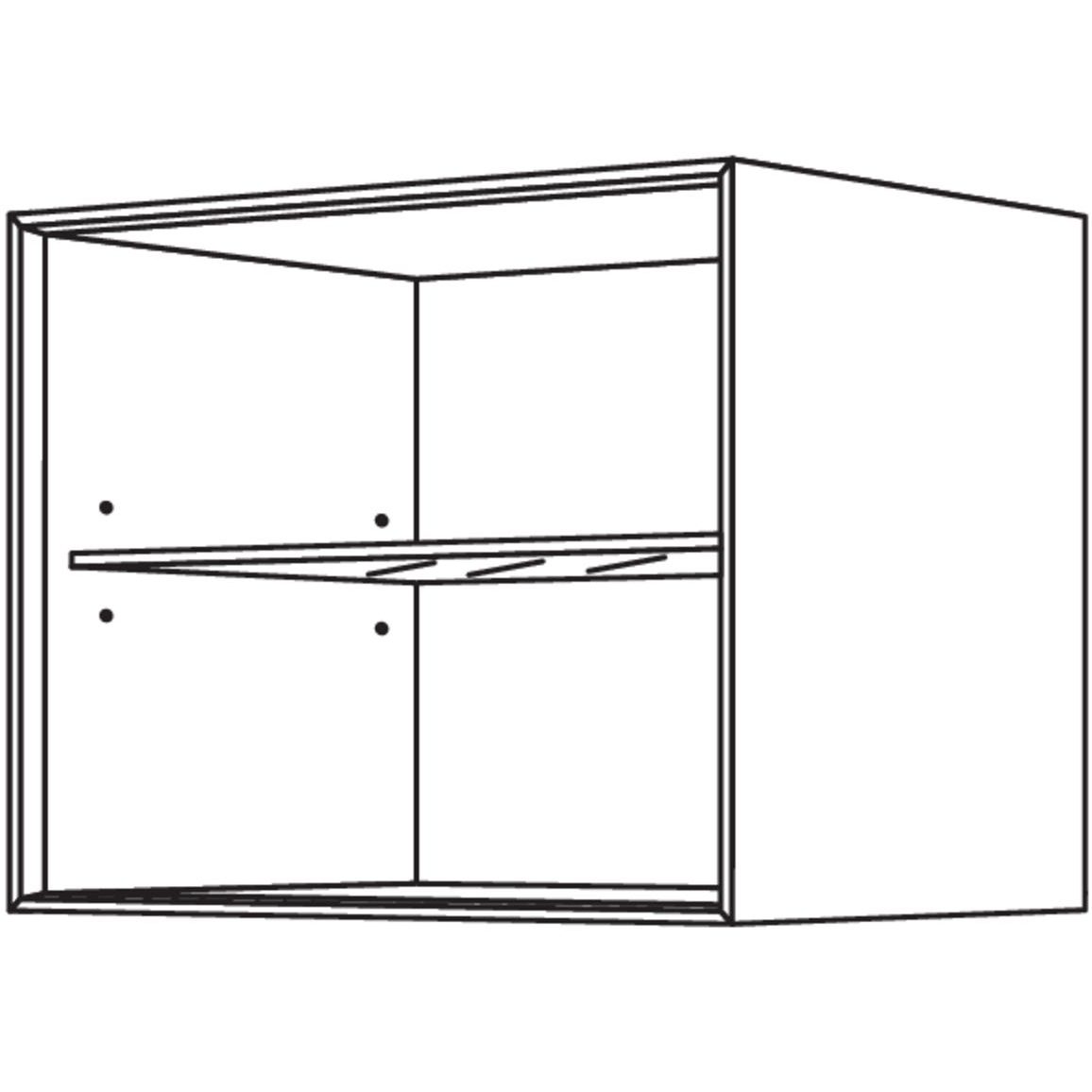 Nobilia Facettenregal BWFR60-58 55886