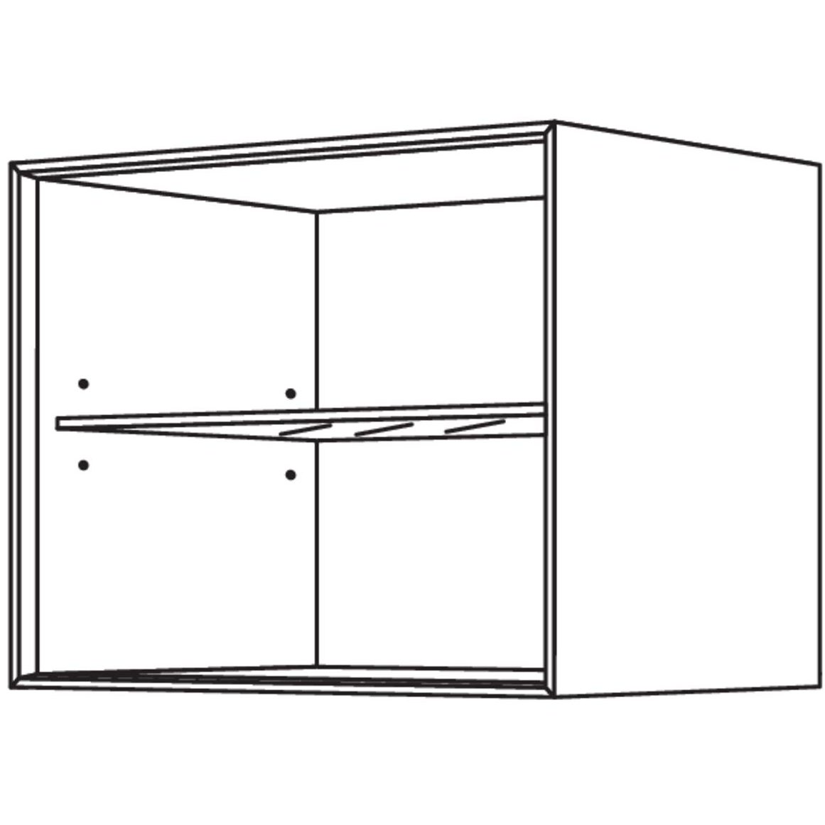 Nobilia Facettenregal BWFR50-58 55885