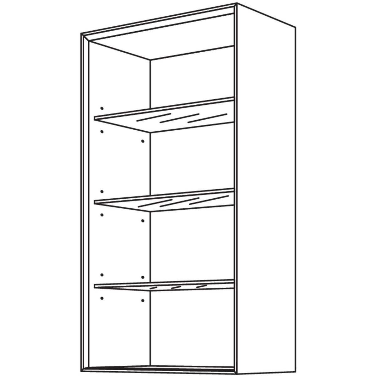 Nobilia Facettenregal WFR40-130 37874