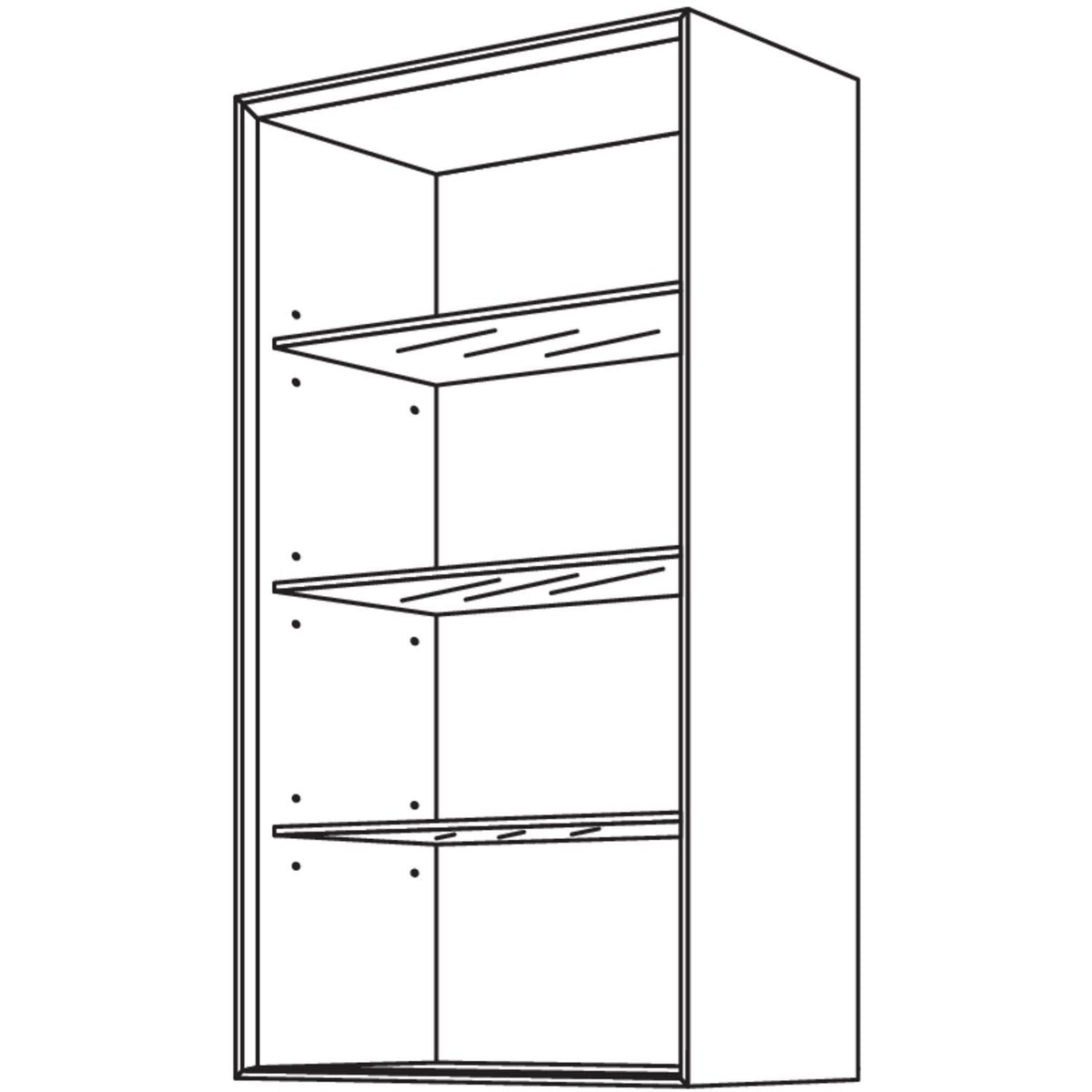 Nobilia Facettenregal WFR60-130 37876