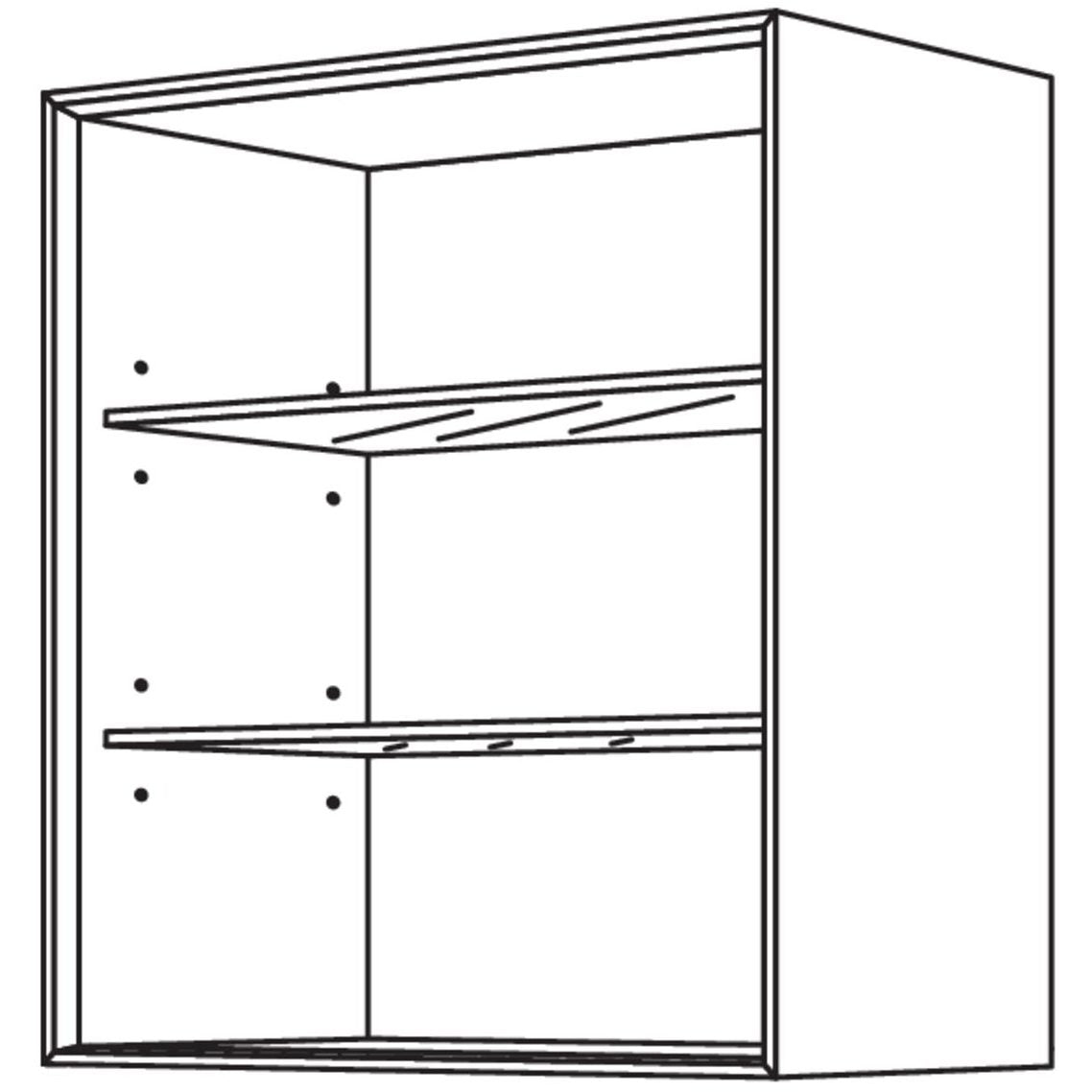 Nobilia Facettenregal WFR60-2 35866