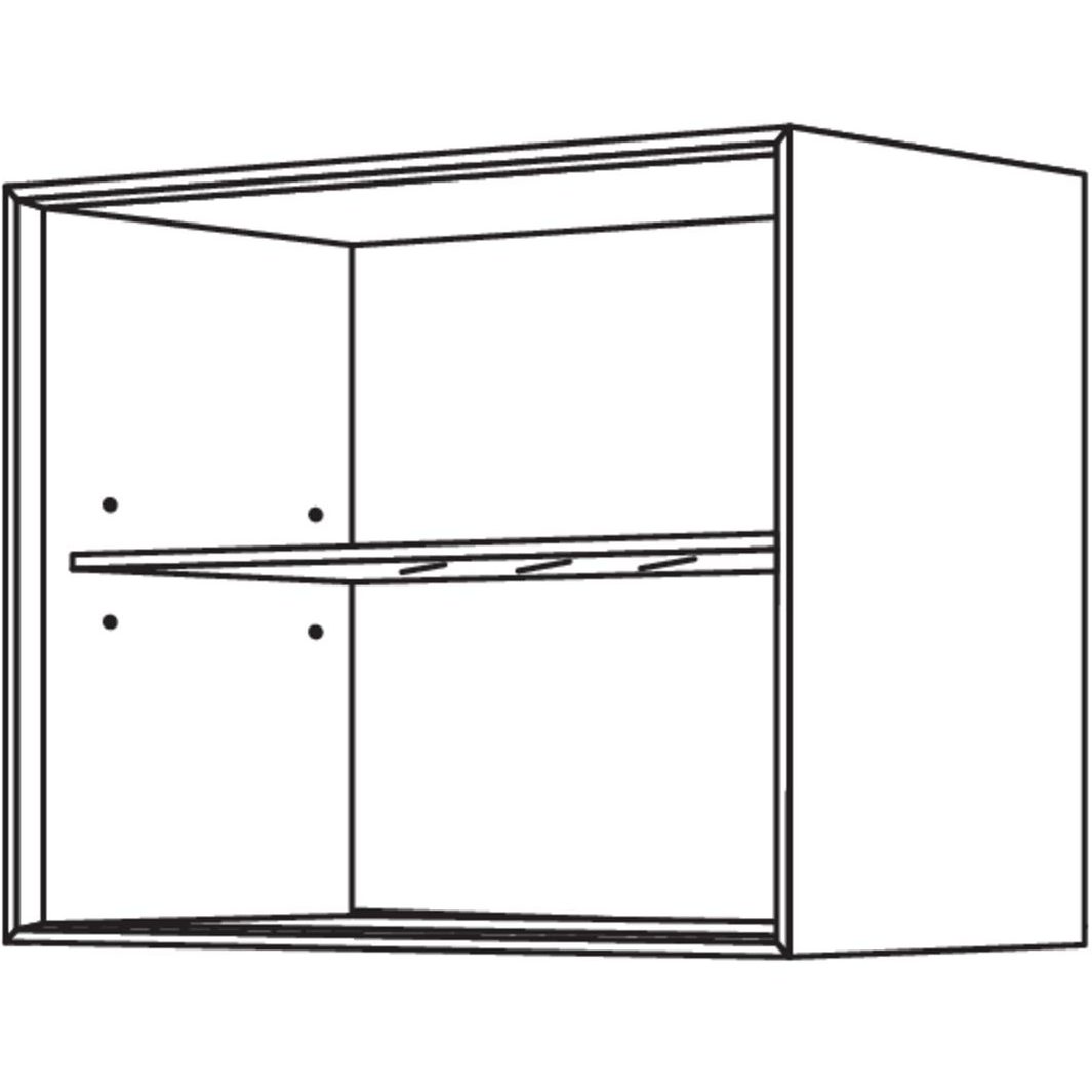 Nobilia Facettenregal WFR40-58 60864