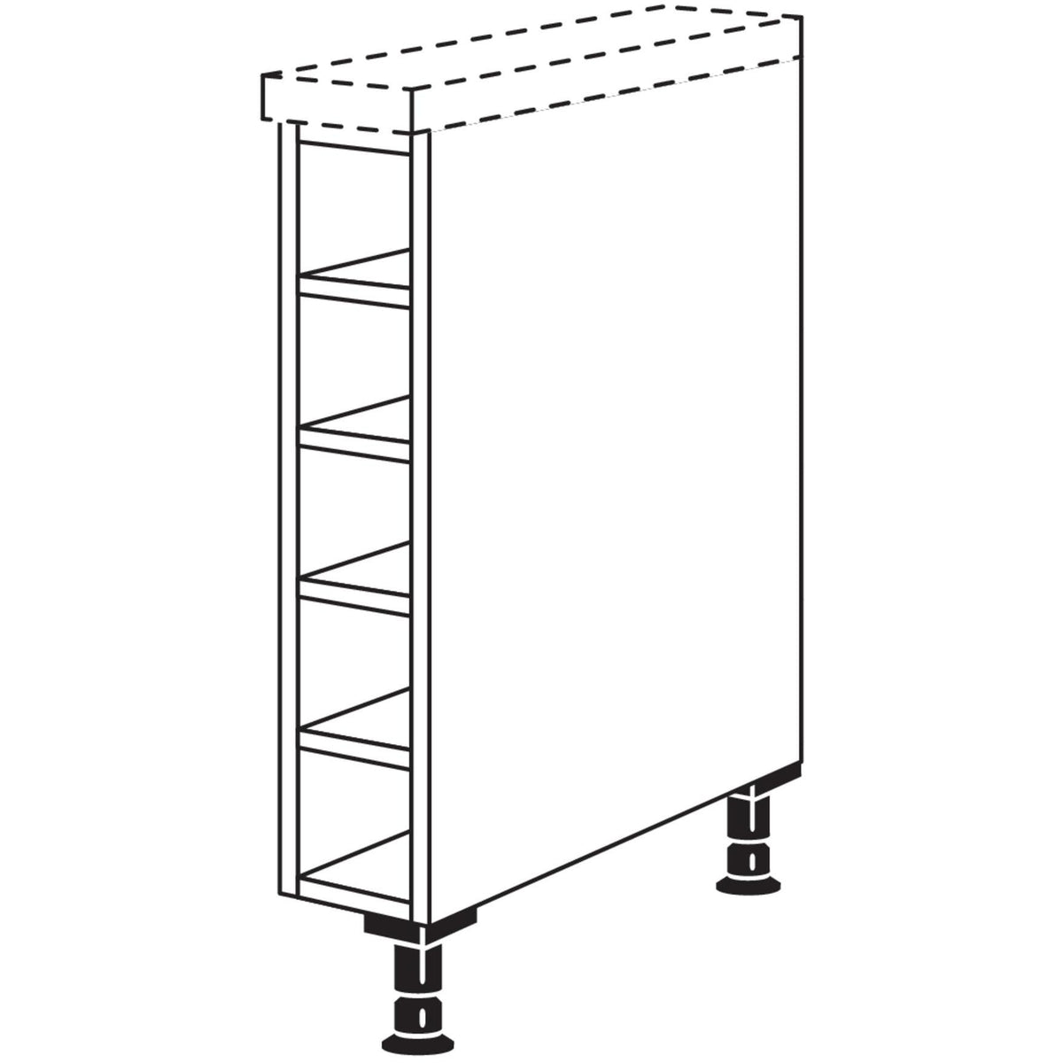 Nobilia Flaschenregal URF 20757