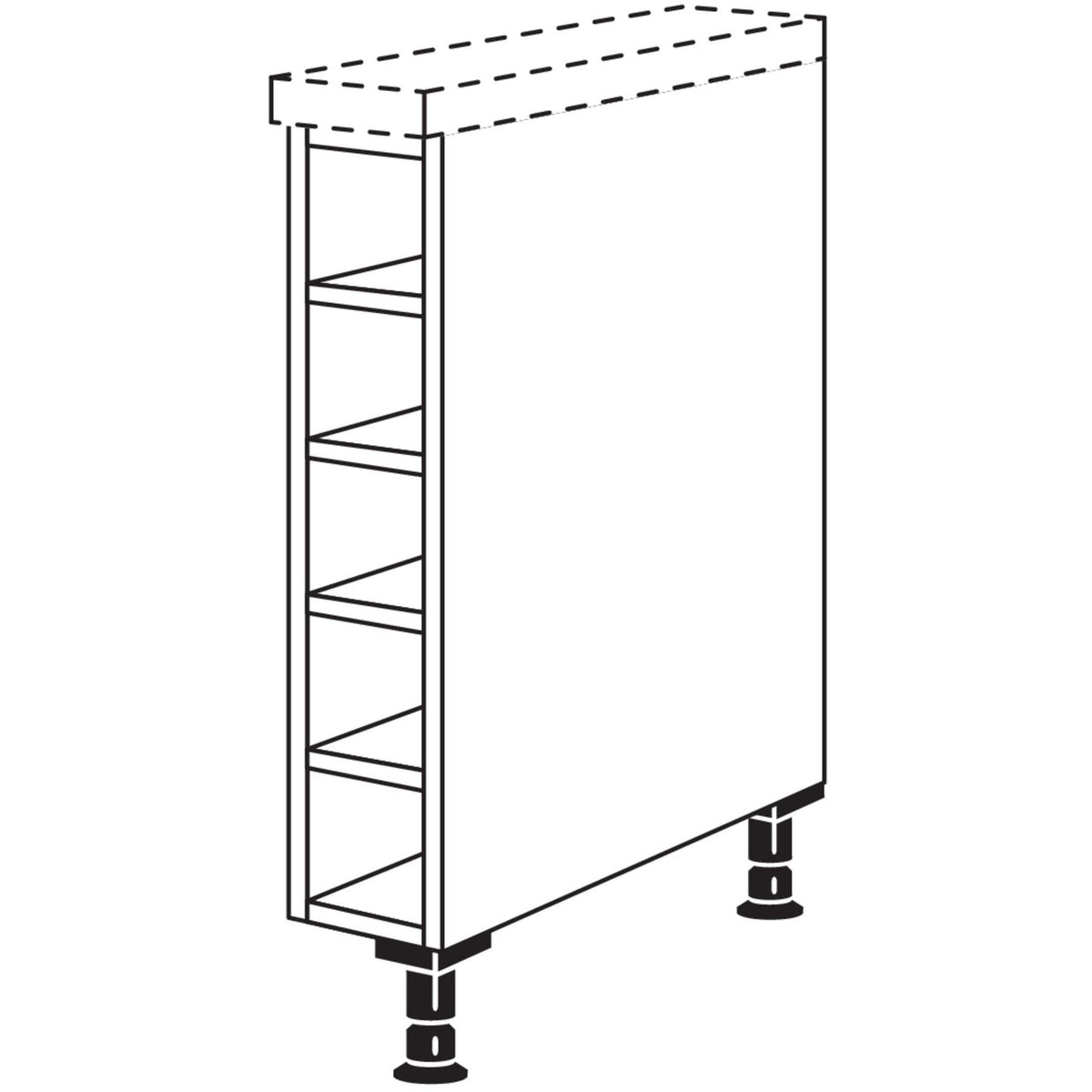 Nobilia Flaschenregal URF 20757