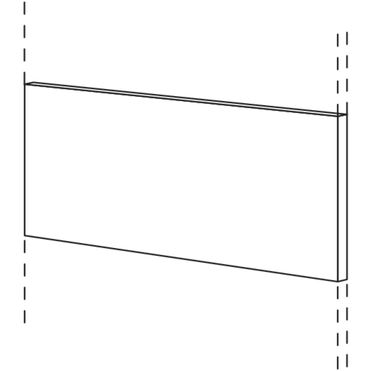 Nobilia Frontblende -1-teilig- durchgehend F330-894 60167