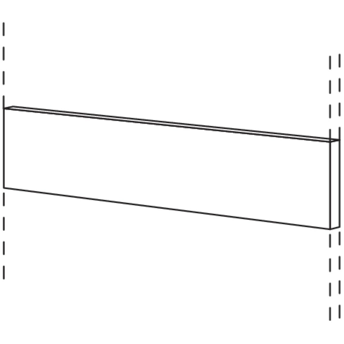 nobilia Frontblende -1-teilig- durchgehend F82-594 60229