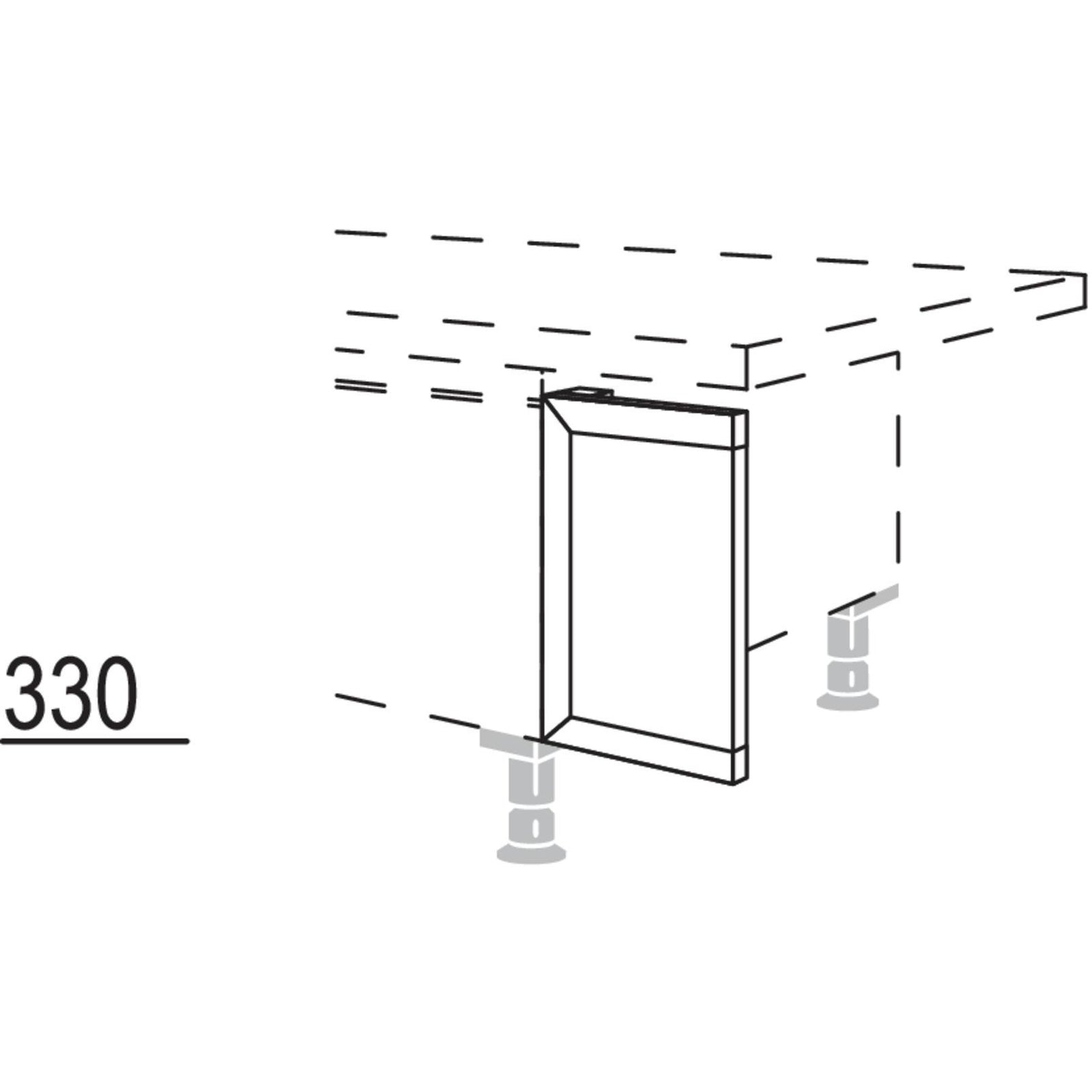 Nobilia Frontpassstueck NUPD20-36 53236