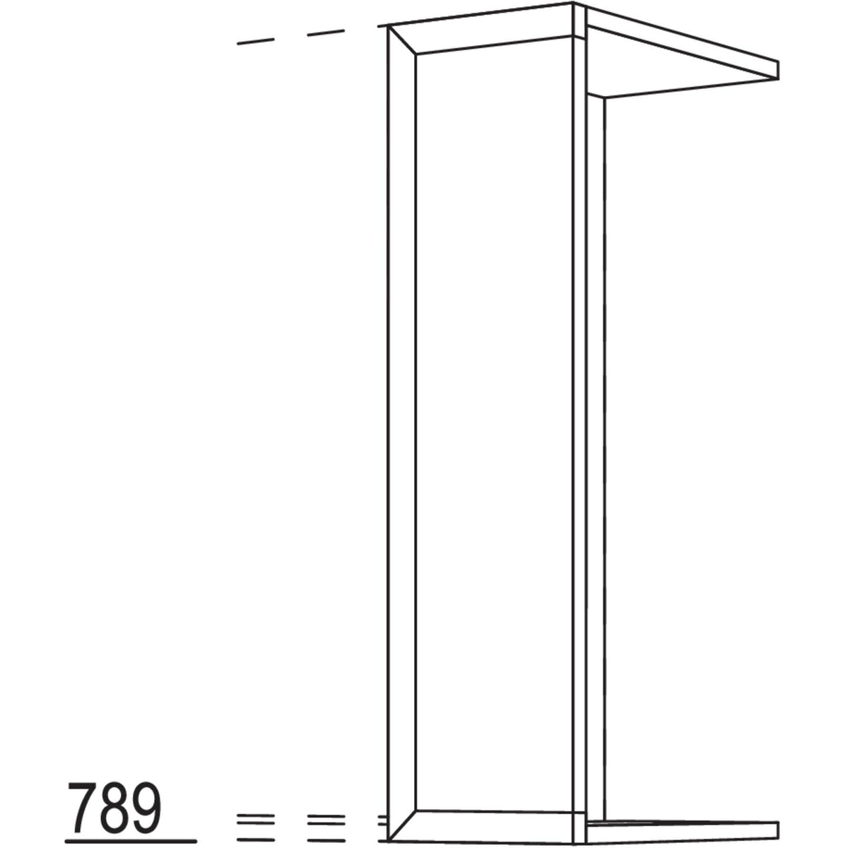 Nobilia Frontpassstück NWPD20-2 68312