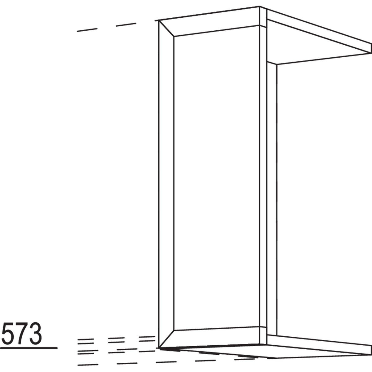Nobilia Frontpassstueck NWPD20-58 65312