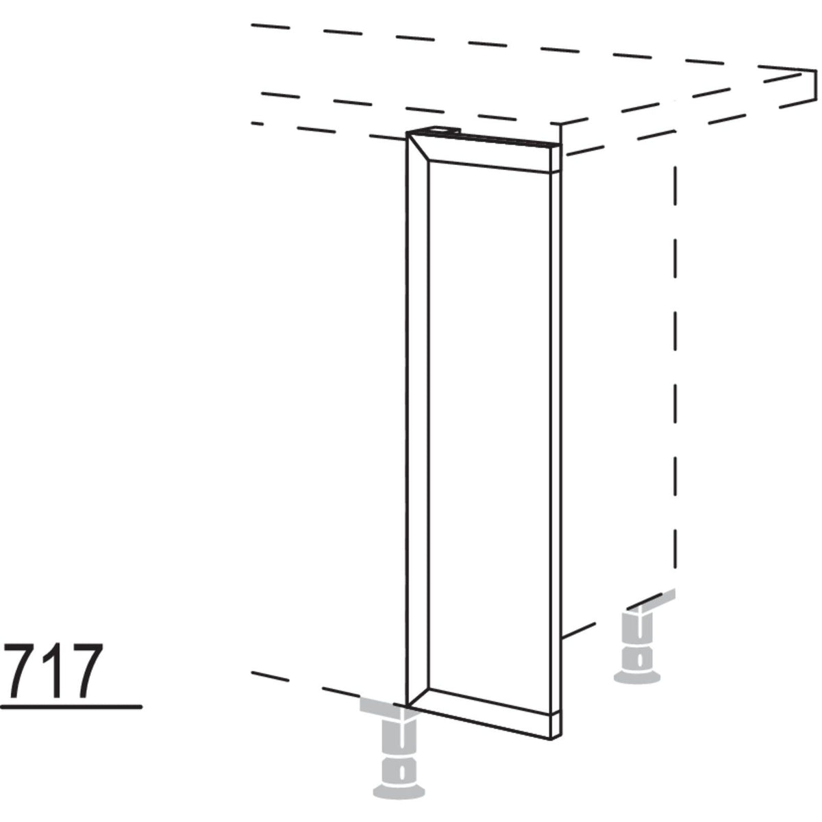 Nobilia Frontpassstueck UPD20 116