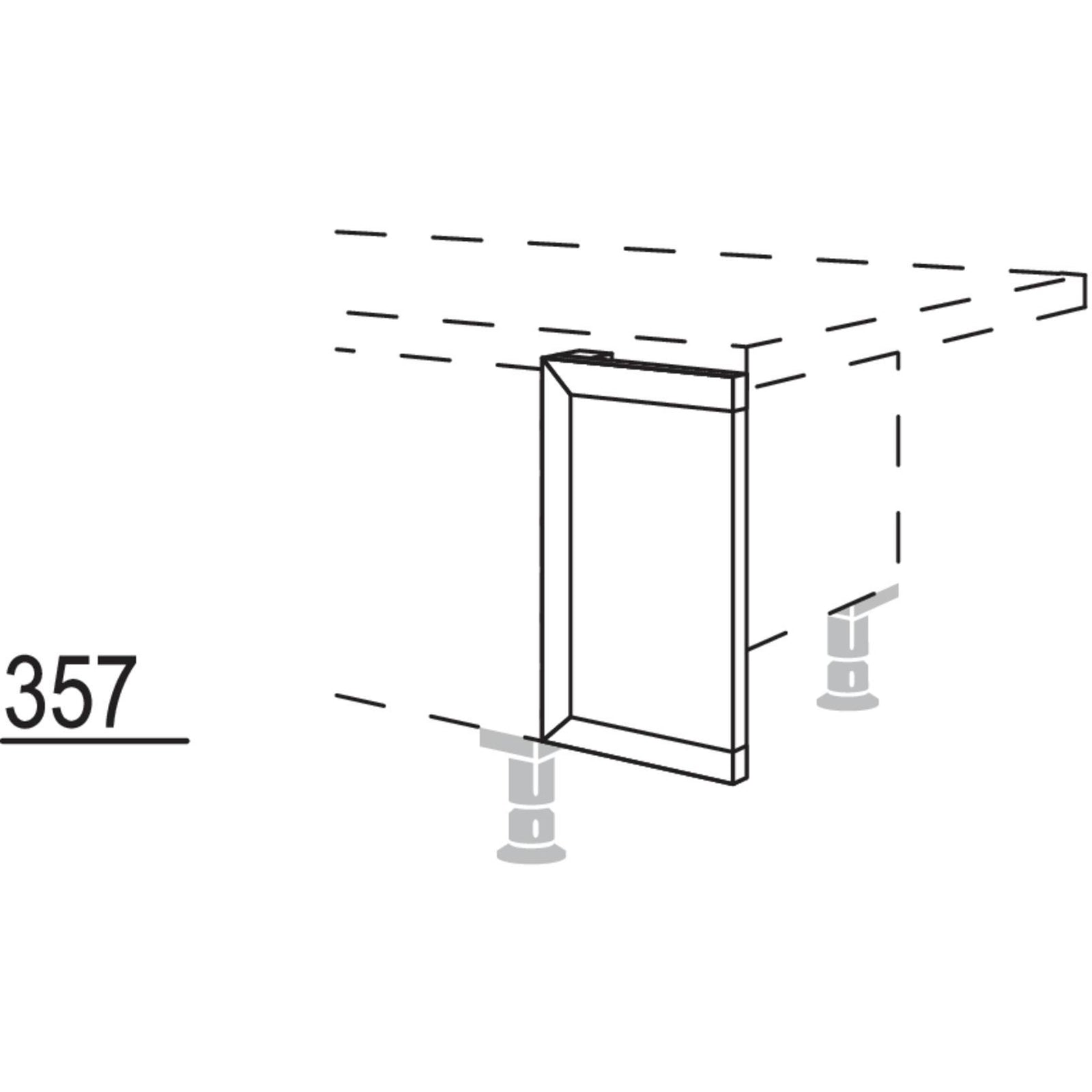 Nobilia Frontpassstueck UPD20-36 36236