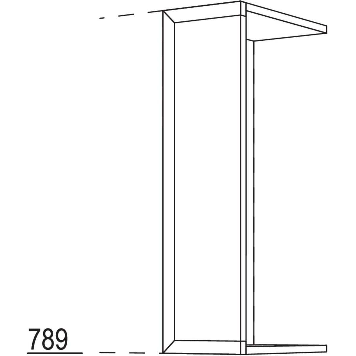 Nobilia Frontpassstück WPD20-2 41312