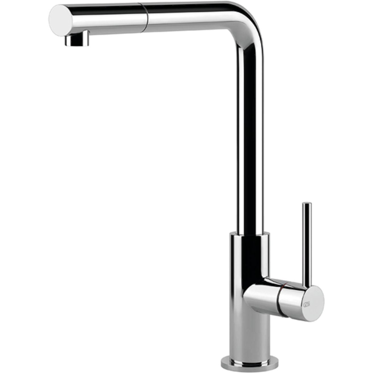 GESSI: Grifo monomando de alta presión DELIA con ducha, grifo mezclador 17835 21,8 cm
