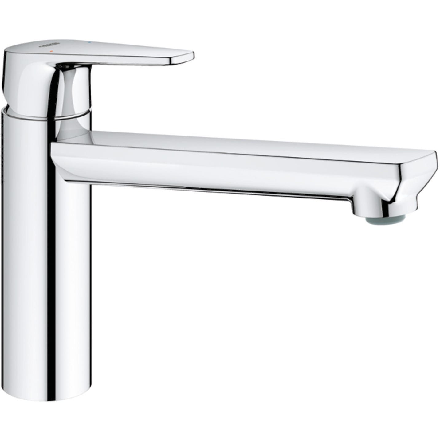 GROHE: Grifo monomando de alta presión BauEdge, grifo cromado 17738 22,2 cm