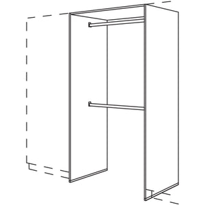 Nobilia Garderoben-Anbauelement HWGA2O100-1 27088