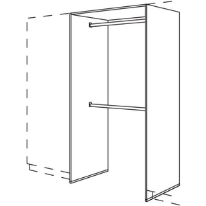 Nobilia Garderoben-Anbauelement HWGA2O100-1 27088