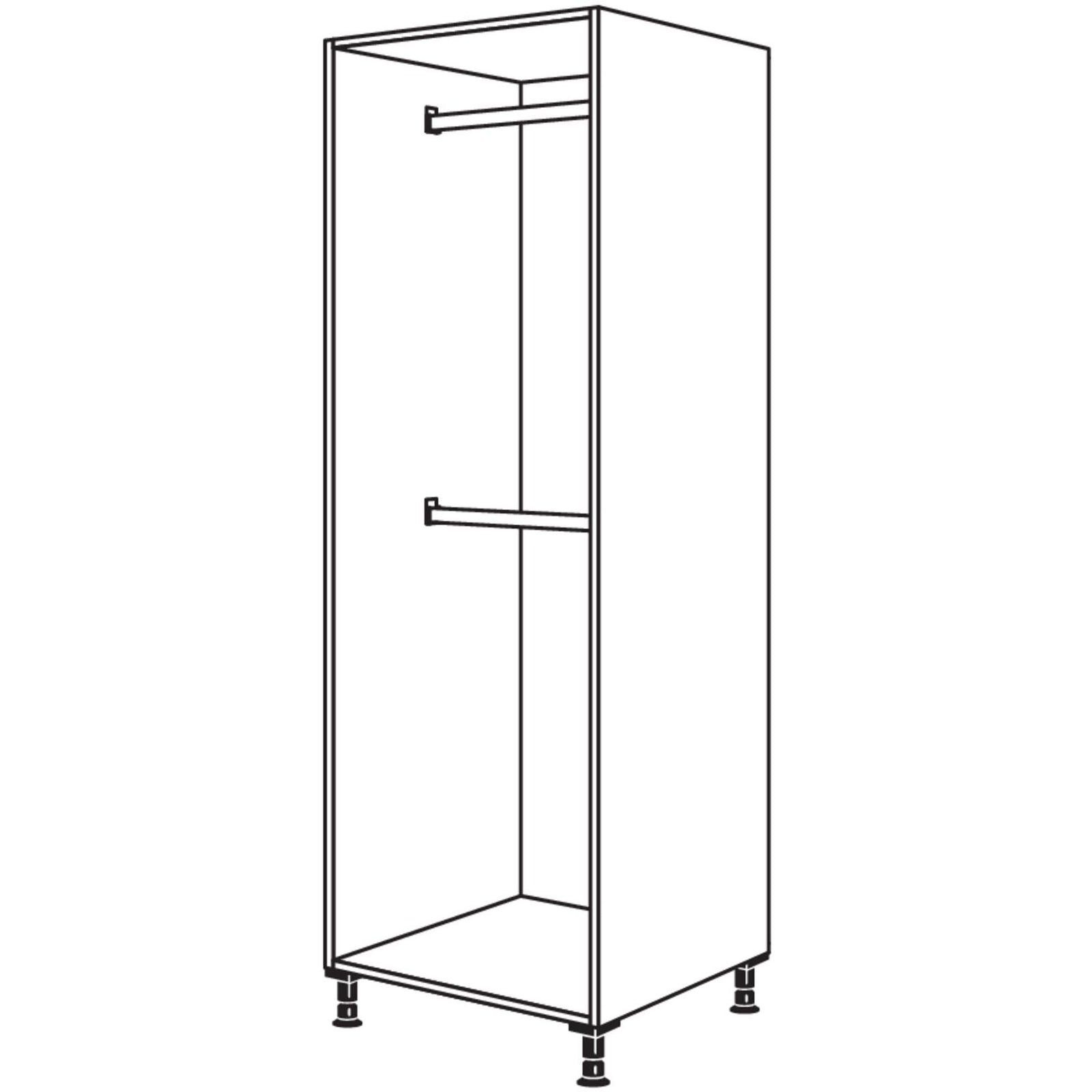 nobilia Armario para guardar ropa HWG2O60-1 60 cm