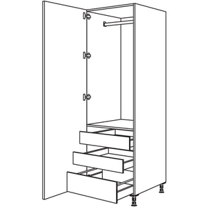 nobilia Garderobenschrank HWGIAF60-2 35094