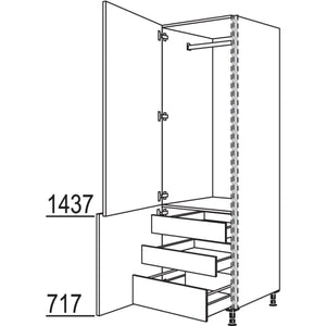 nobilia Garderobenschrank NHSWGIA60-3 53187