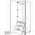 nobilia Garderobenschrank NHSWGIAF40-3 53139
