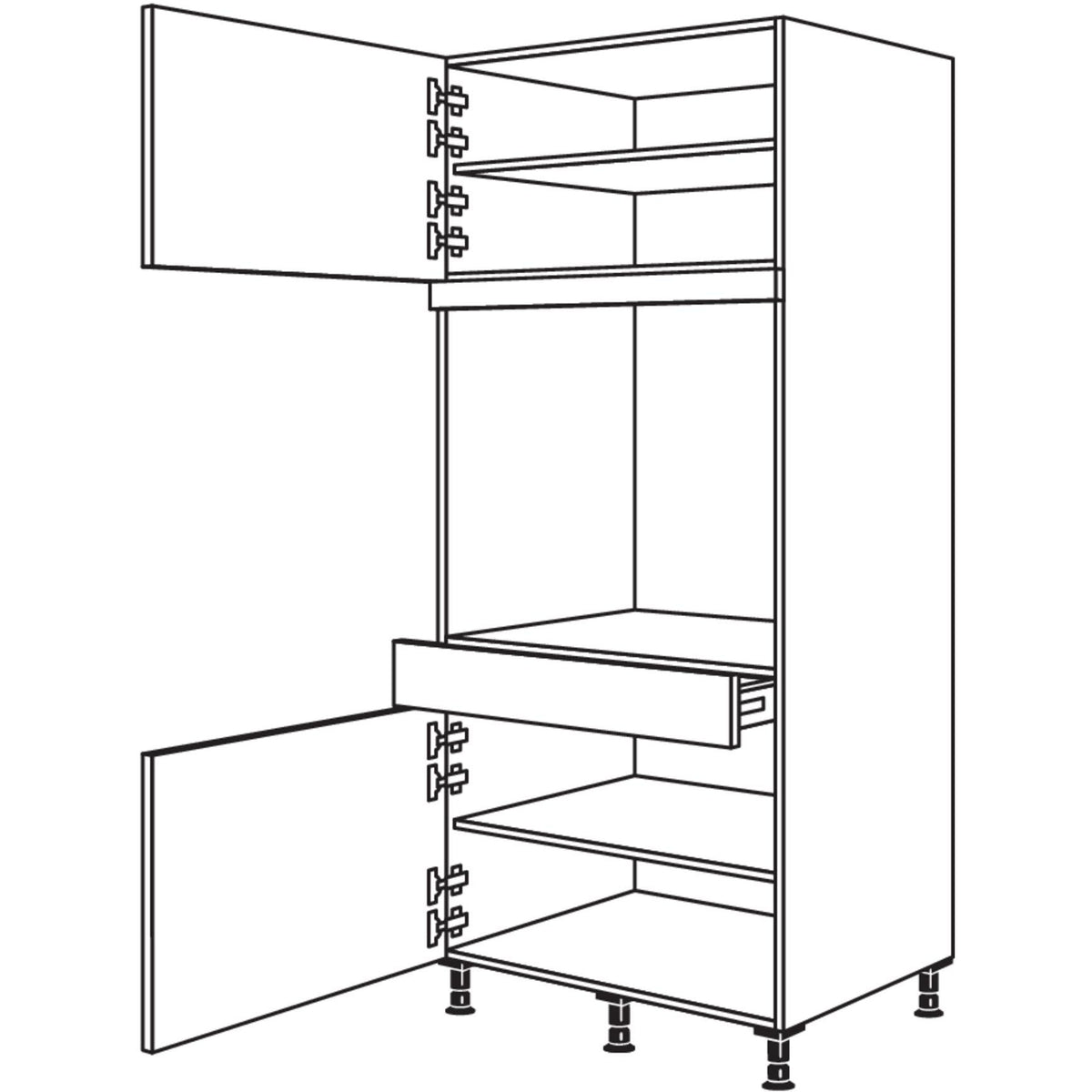 Nobilia Geraete-Umbau Backofen GAOS76-1 21601
