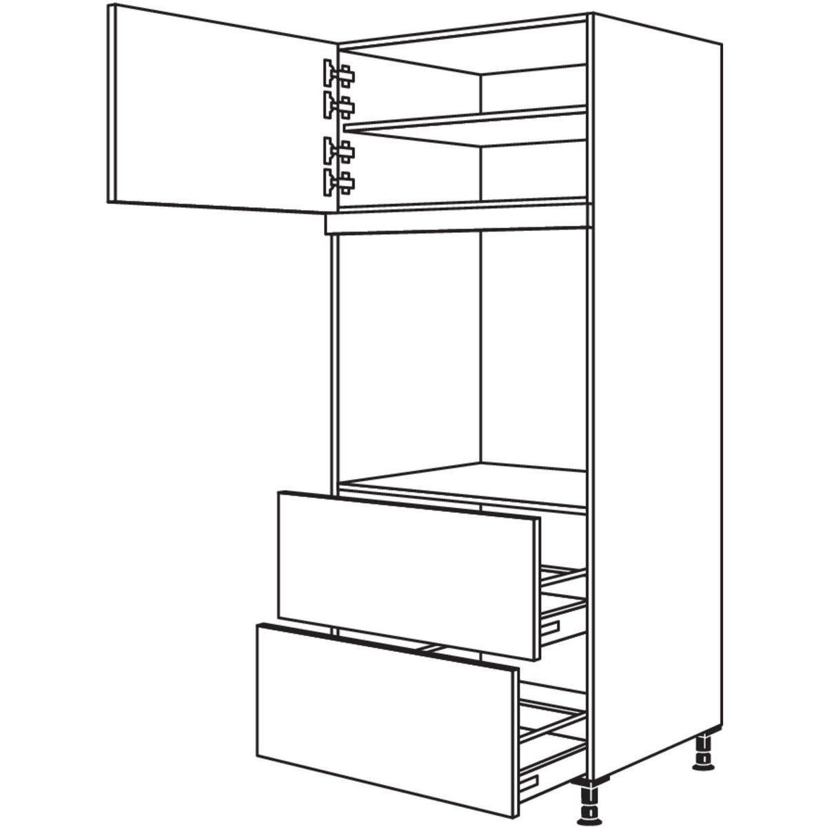 Nobilia Geraete-Umbau Backofen GDAO2A76-1 21609